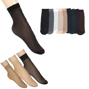 Tất giấy hạt chống trơn Comon 발목 스타킹 (베이지색)